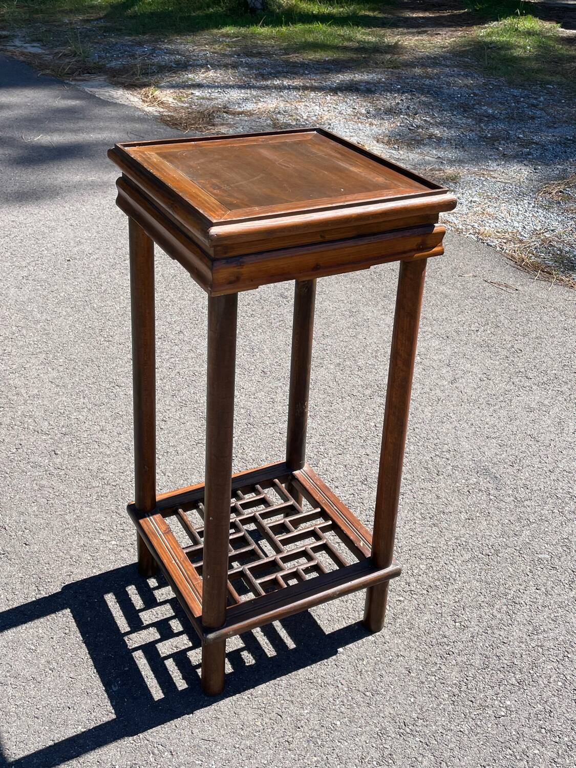 Chinese wooden tea table