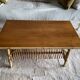 Vintage rattan coffee table