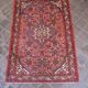 Vintage Persian Hamadan Handmade Oriental Carpet 103x150cm