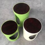 Mid-Century Modern Space Age Design Nesting Table Set by Opal, Germany, 1960s, Set of 3