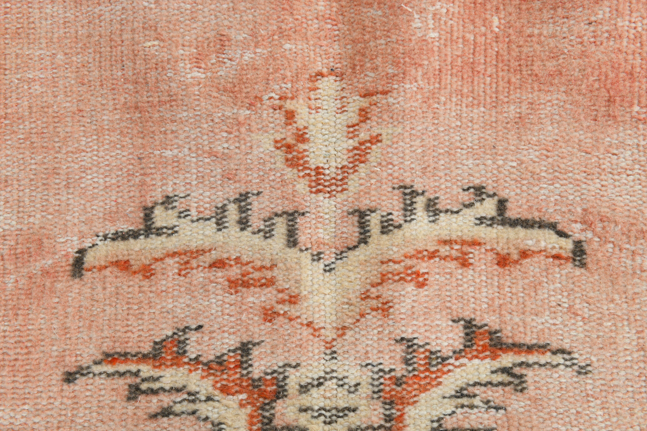 5x9 Madallion Pastel Vintage Rug, 263x160Cm