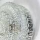 Wall light ceiling lamp glass minimalist 1970 1980 seventies eighties