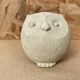Antique paperweight sculpture owl stone art stone vintage