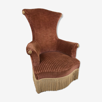 Armchair with a high back 19th