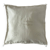 Coussin en soie de cactus - Crème