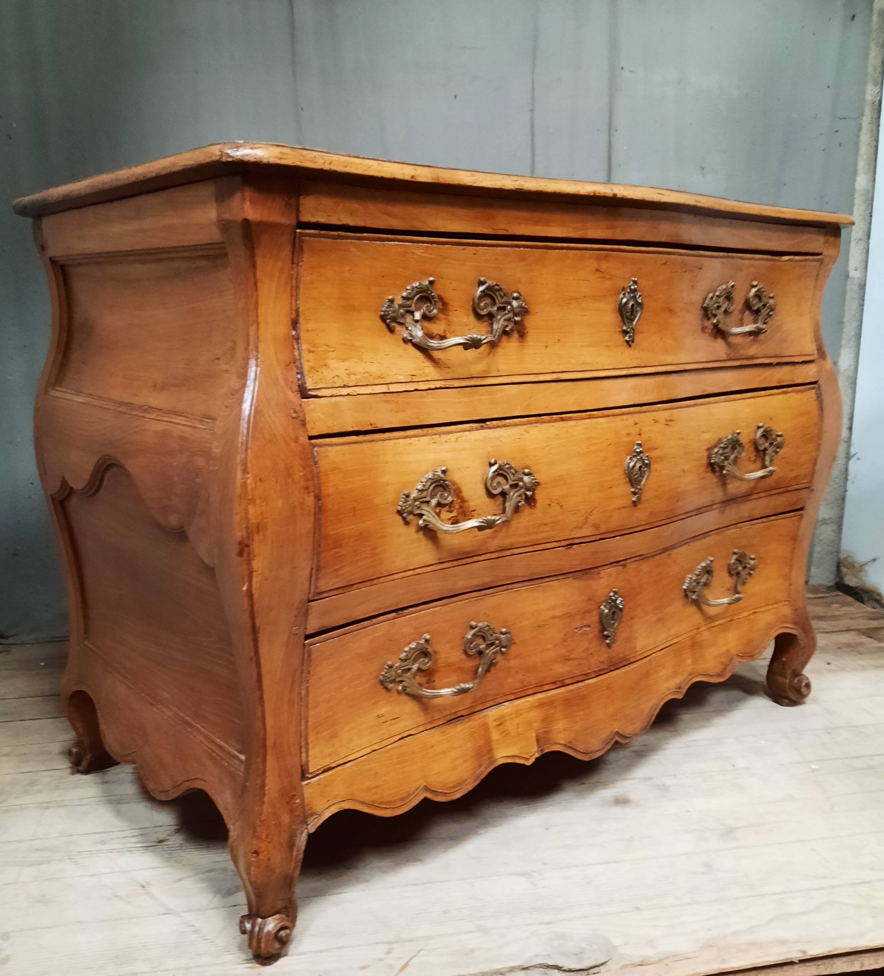 Eighteenth century Nantes chest of drawers