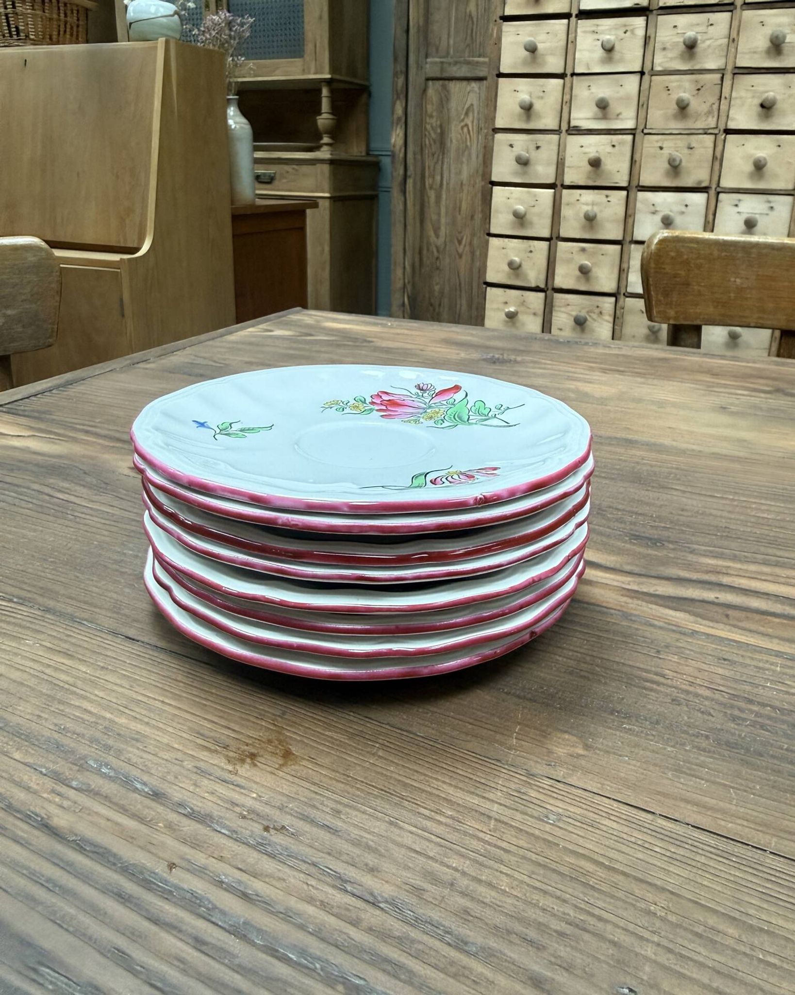 Petites assiettes Luneville