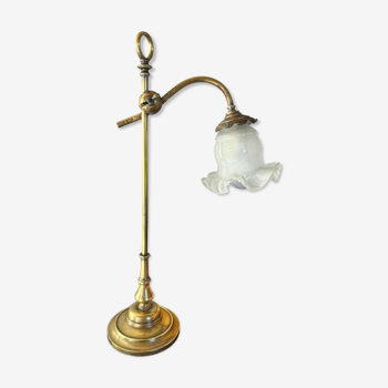 Art Nouveau style articulated lamp