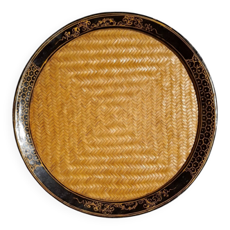 Traditional ancient platter originating from Cambodia.