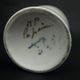 Copenhagen porcelain vase, hand-painted winter decoration, circa 1900-1920.