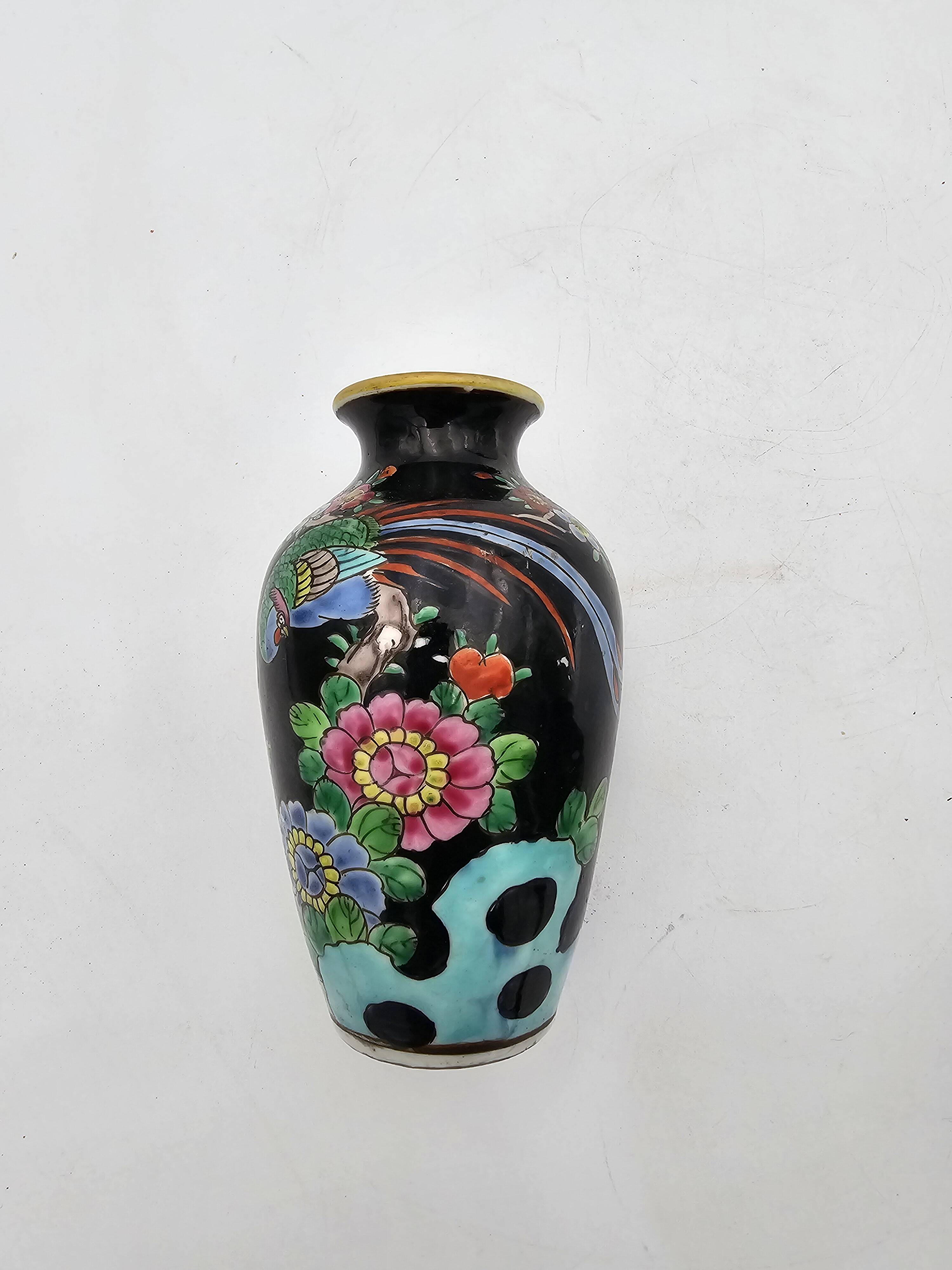 Pair of Japanese porcelain vases circa 1920