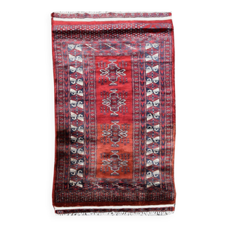 Tapis d'orient pakistan - dim : 0.65 x 1.32 m