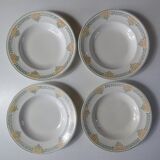 Terre de fer 4 assiettes creuses savigny