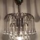 Ceiling lamp "Venini" of crystals. Italy 1970s
