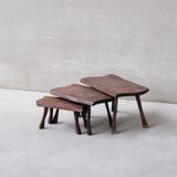 Pull out tables, Belgium, 1970