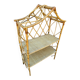 Rattan shelf Chinese hat from the 1960s Sweden