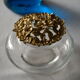 Boite à bijoux verre et laiton