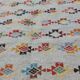 Handmade Berber handmade grey carpet 124x186cm