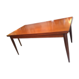 Scandinavian table in teak, built-in extensions, 1960
