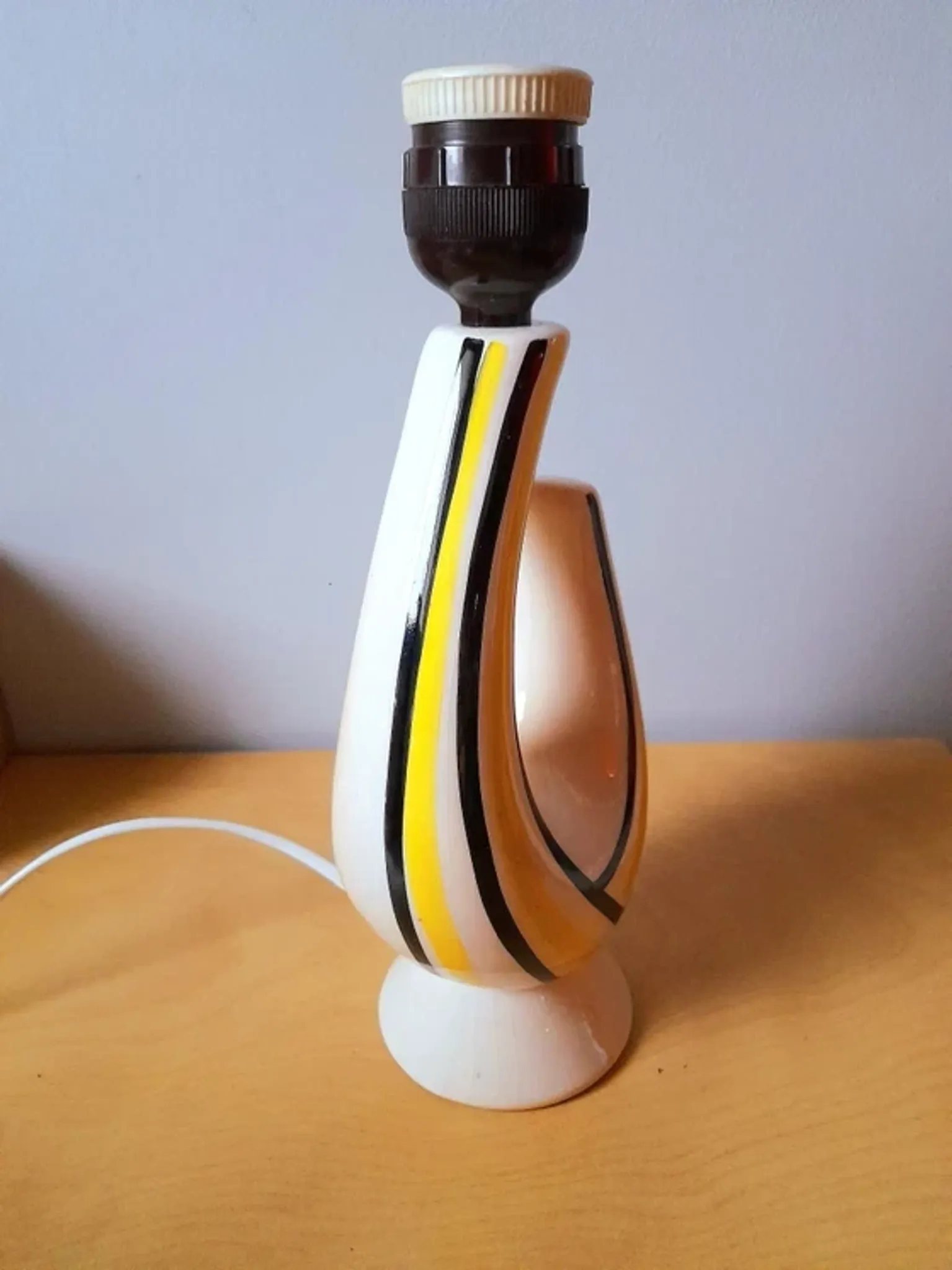 Lampe en céramique 1950