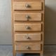 Vintage 5-drawer chest of drawers from 1950 in wood