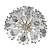Brass Starburst chandelier by Emil Stejnar, Austria, 1960s