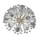 Brass Starburst chandelier by Emil Stejnar, Austria, 1960s