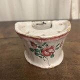 Wall vase in Islettes earthenware, 18th century