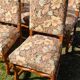 6 Louis XIV chairs in beech