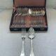 Elegant cutlery set 1900-1910 Boulenger "White 84" 24 place settings