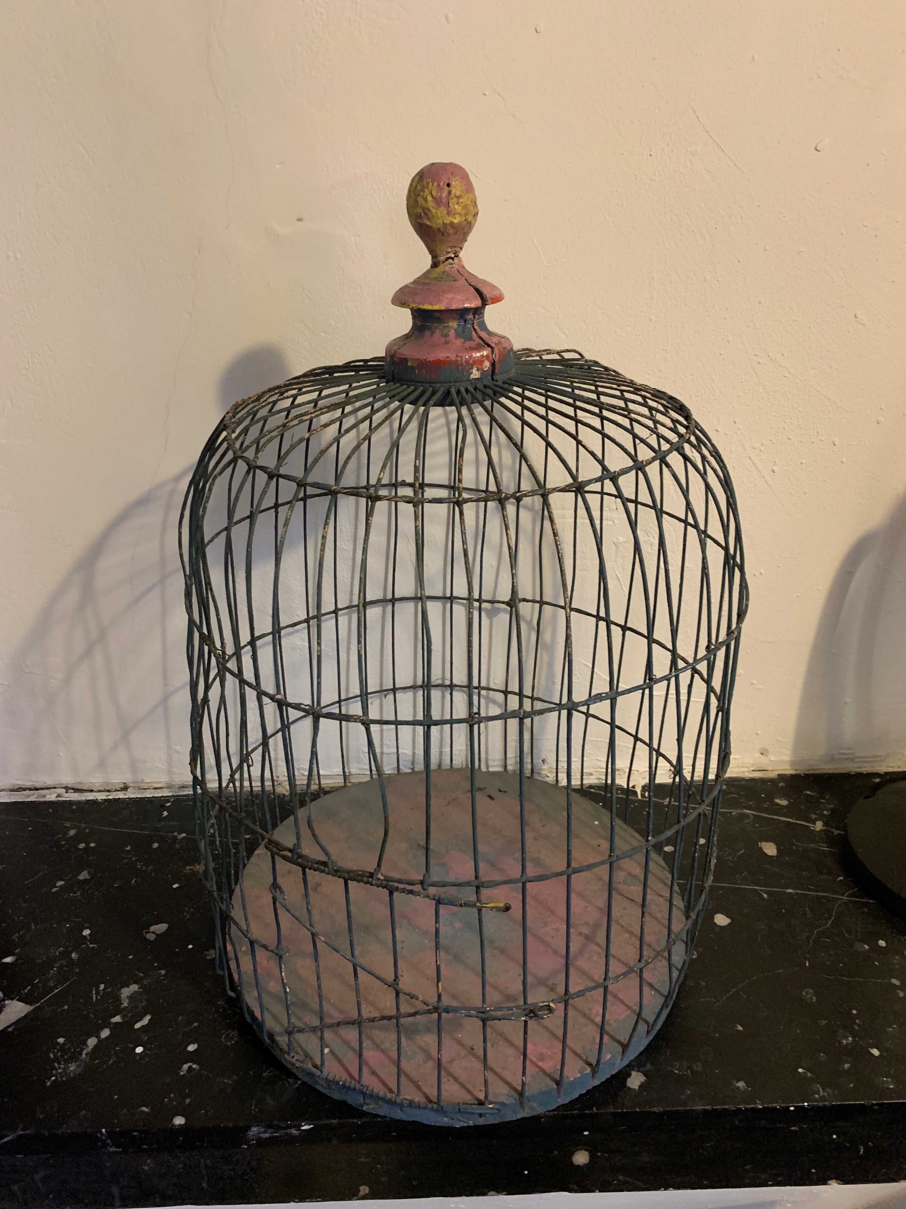 Ancient bird cage