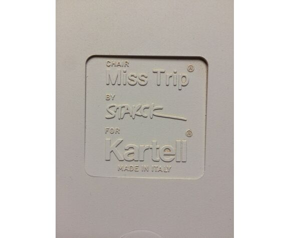 Lot de 8 chaises "miss trip" de Philippe Starck pour Kartell