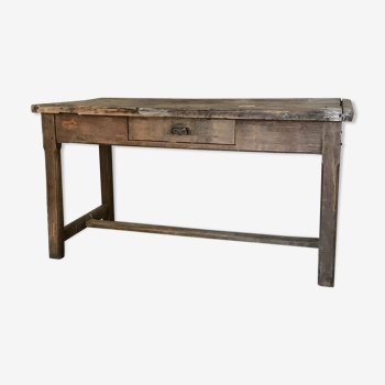 Ancienne table de ferme en bois