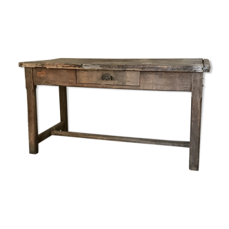 Ancienne table de ferme en bois