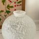 Speckled ball glass vase