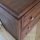 Art Deco chest of drawers - 1950s - mustache-style legs - vintage