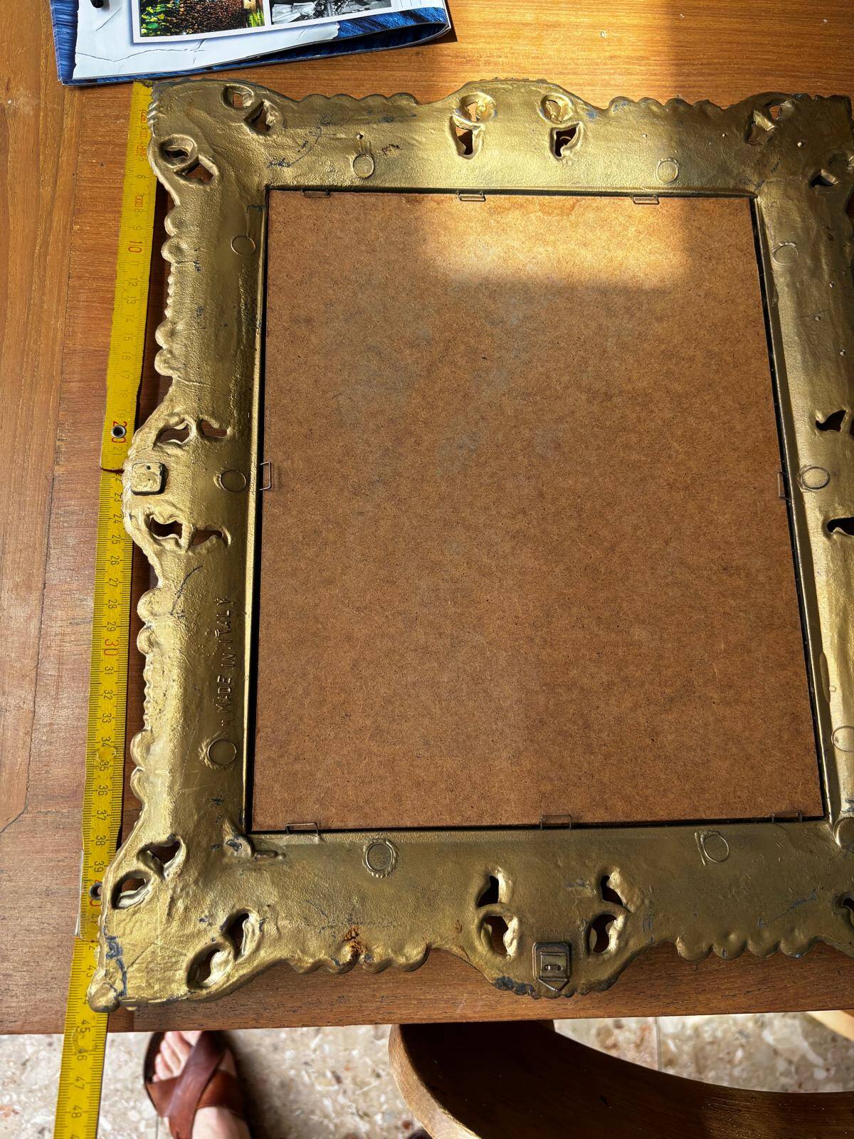 Golden mirror