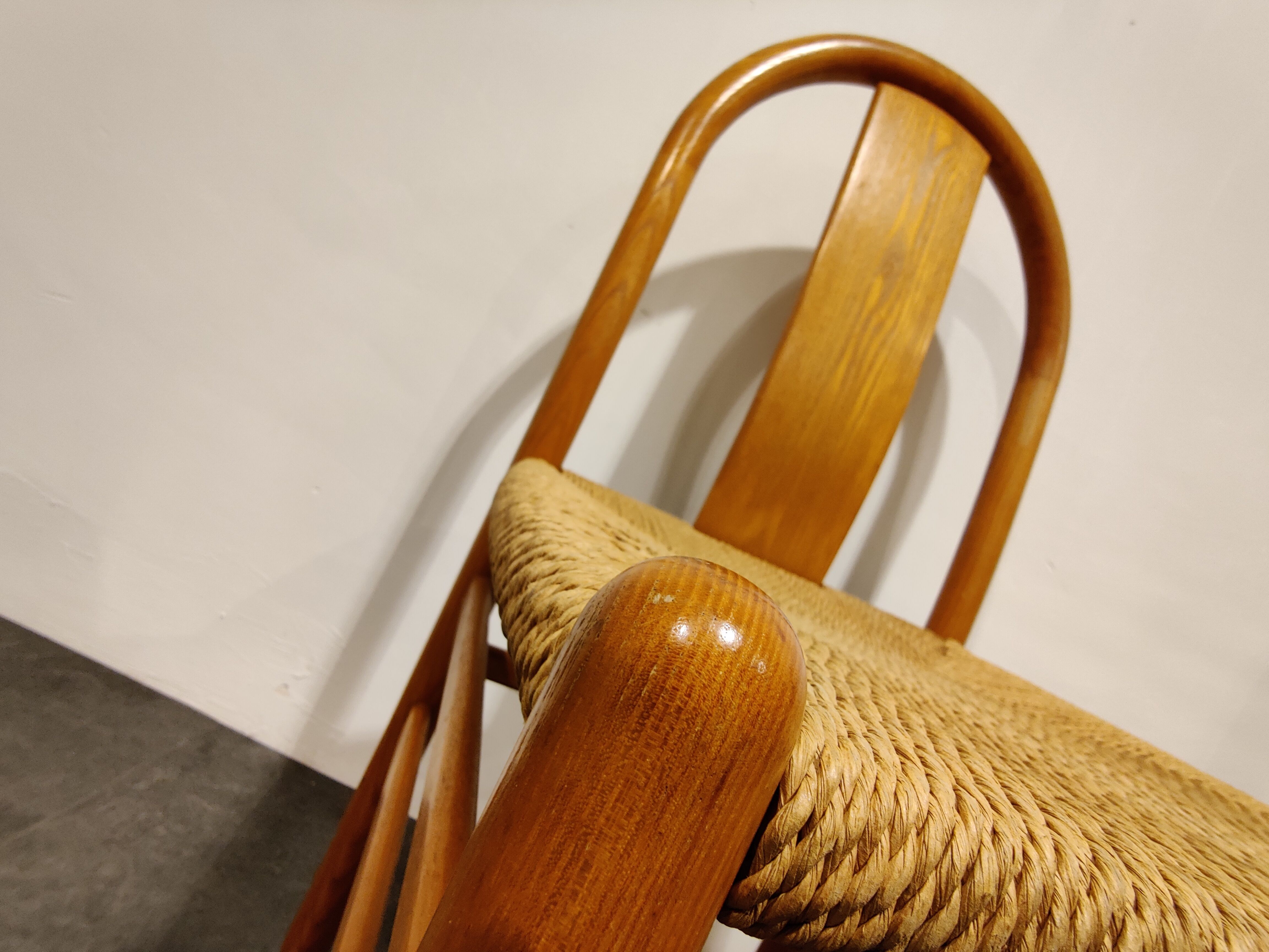 Mid century scandinavian dining chairs, set of 4, 1960s