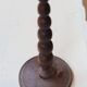 Cast iron candlestick, late 19th century
