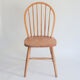 vintage chair with bars style ercol - natural wood