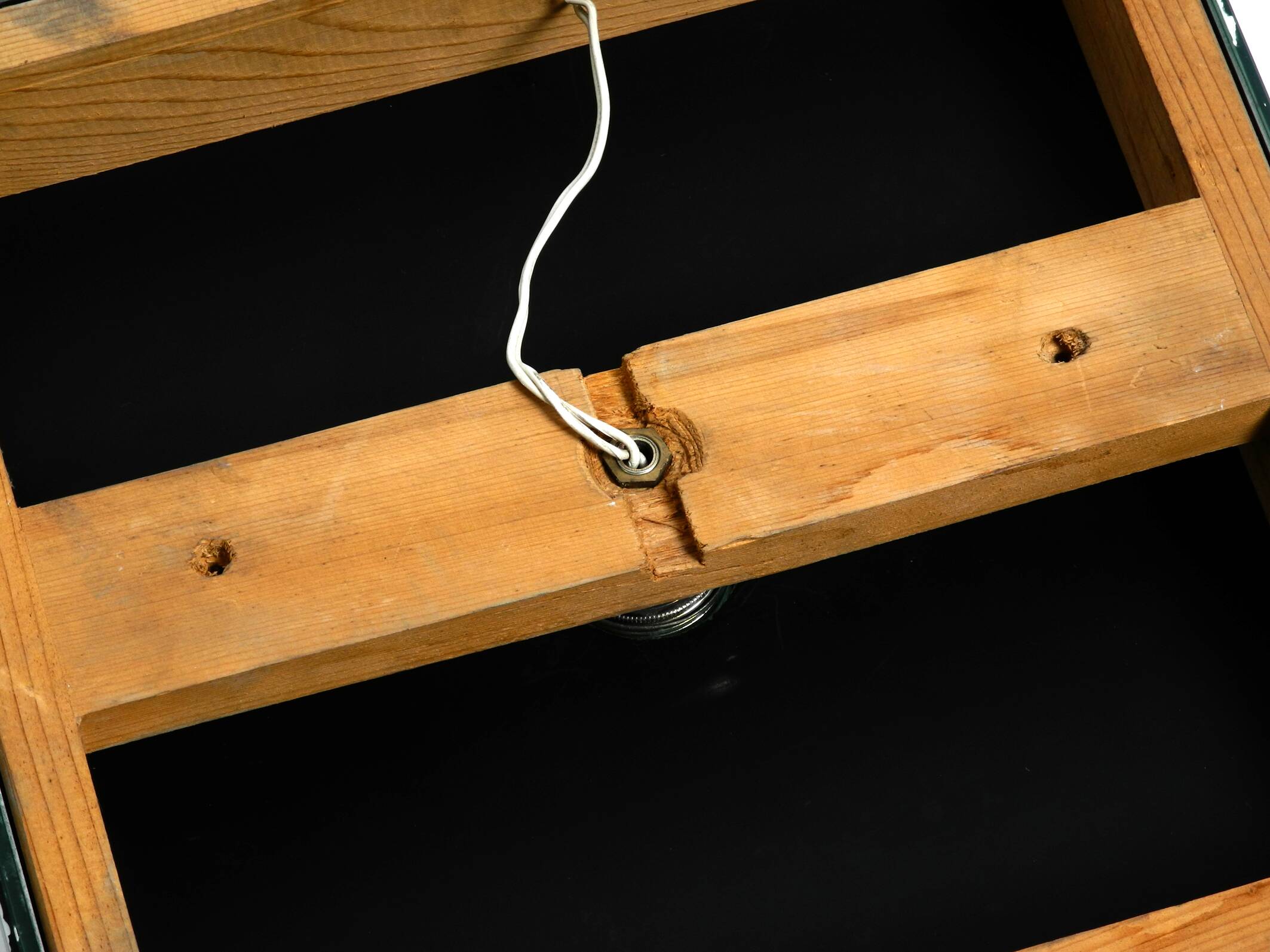 Stunning  large 1980s Italian mirror ceiling lamp in Postmodern design