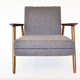 Convertible armchair by V. E. Cukermanienė for Vilniaus Baldų Kombinatas, 1964