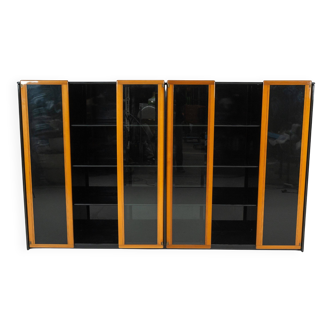 Library/Display Cabinet Artona modern mid-century by Afra and Tobia Scarpa, Maxalto