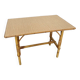 Vintage rattan coffee table