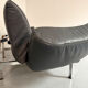 De Sede DS 140 midnight blue 3-seater vintage leather sofa 1980s design