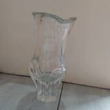 Large crystal vase
