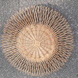 Mirror sun wicker diameter 60cm
