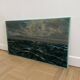 Oil on canvas, Maritime landscape, Old signed painting