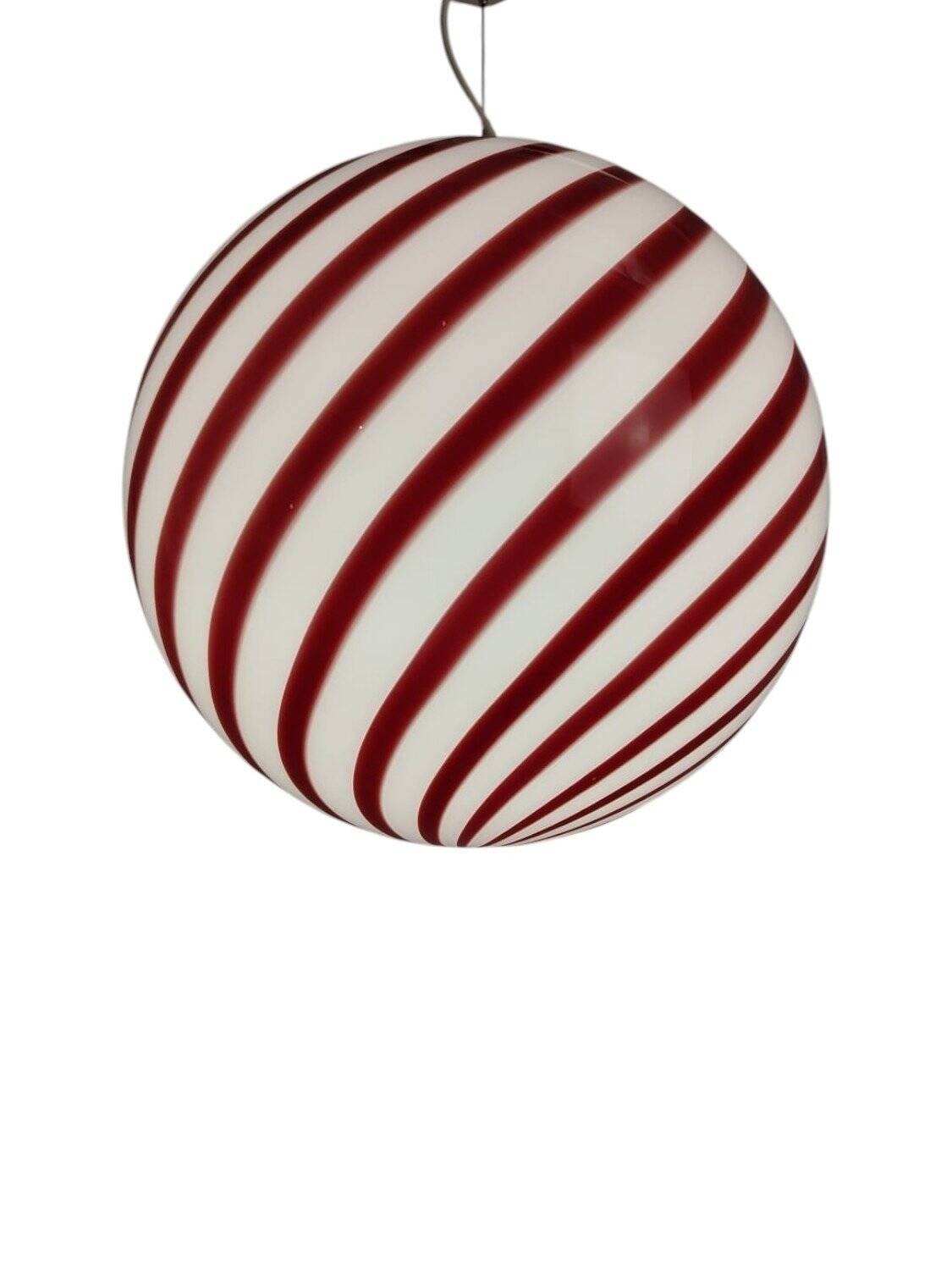 Lampadario sospensione vetro di Murano