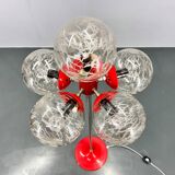 Space Age Plastic & Glass Floor Lamp, Germany